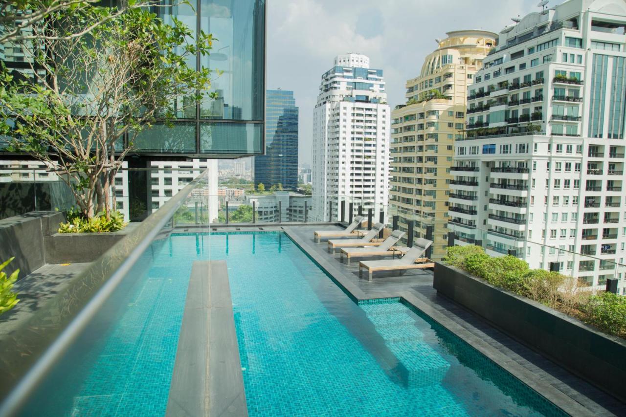 Sukhumvit 11#Luxury#Pool#Gym#Bts Nana&Mrt Sukhumvit#1Br#Max4Ppl Lejlighed Bangkok Eksteriør billede