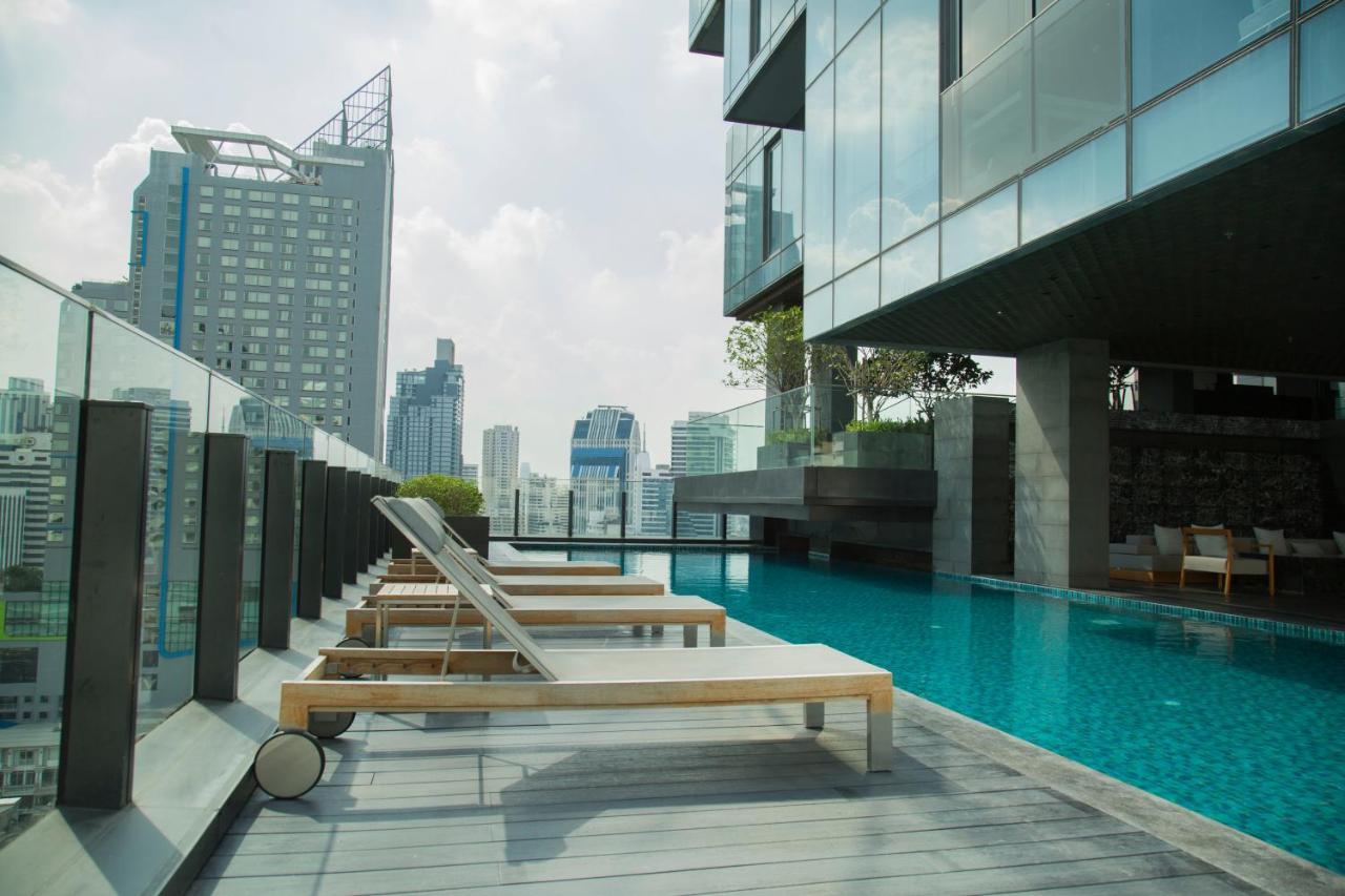 Sukhumvit 11#Luxury#Pool#Gym#Bts Nana&Mrt Sukhumvit#1Br#Max4Ppl Lejlighed Bangkok Eksteriør billede